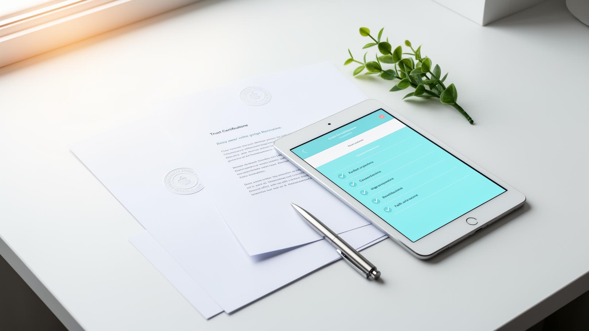 Certification and audit evidence